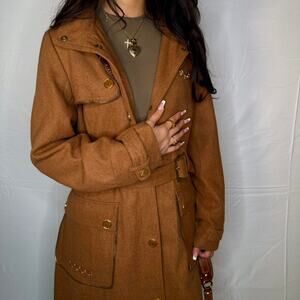 Beautiful vintage coogi wool trench